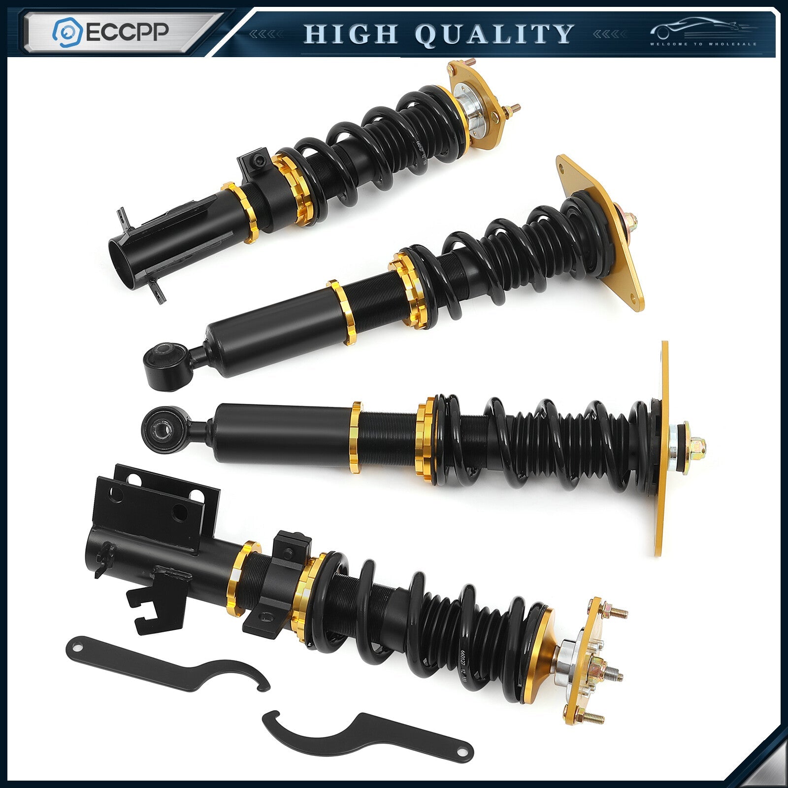 Coilovers Struts Suspension Lowering Kit For Nissan Sentra 2000-2006 Adjustable 6B93BC-57