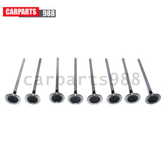 Set of 8 Exhaust Valves For 2005-10 Mini Cooper S R56 N14 1.6L Turbo 11347547187 6B93BC-57