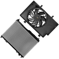 Electric Radiator Cooling Fan Kit For 2011 2012 2013 2014 2015-2018 Ford Fiesta 6B93BC-57