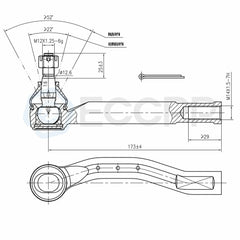 For 2007-2014 Toyota Yaris 6Pcs Front Lower Control Arms Sway Bars Tie Rod Links 6B93BC-57