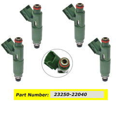 Set of 4 23250-22040 Fuel Injectors for Toyota Corolla Pontiac Chevrolet 1.8L 6B93BC-57