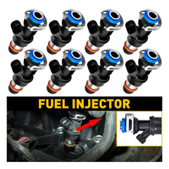 8PCS Fuel 2001-2006 for Injectors GMC Cadillac 4.8L 5.3L Chevy 6.0L 17113553 US 6B93BC-57