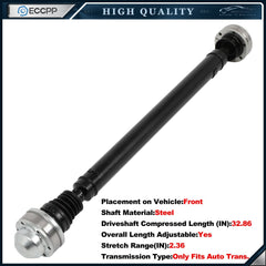 ECCPP Front Driveshaft For Jeep Grand Cherokee 1999-2001 L6 4.0L 938-142 A.T. ECCPP