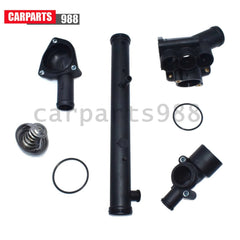 Coolant Thermostat Housing Kit For VW Golf Jetta Passat Corrado Eurvan 2.8L VR6 6B93BC-57