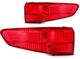 Left+Right For 2003-2004 Honda Accord Outer Rear Brake Lamp Tail Light Assembly 6B93BC-57