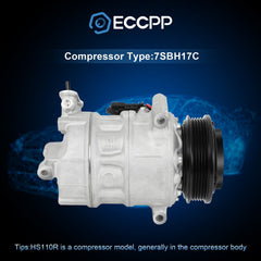 A/C AC Compressor For 2.4L Engine 2012-2014 Chevrolet Equinox / GMC Terrain 6B93BC-57