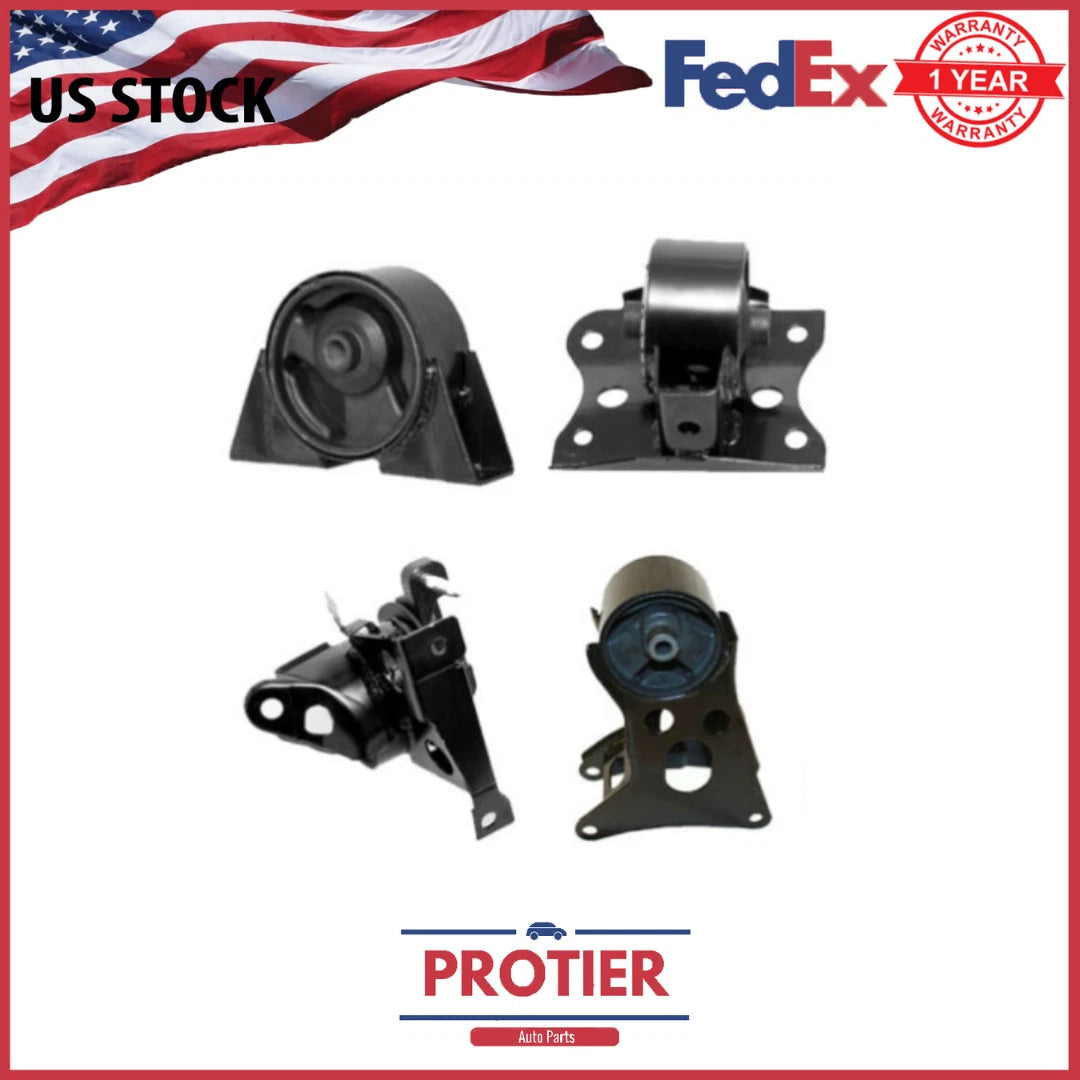 Engine Motor & Trans Mount 4PCS Set For 04-06 Nissan Sentra 2.5L Manual Trans 6B93BC-57