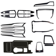 Interior Center Console 5D Carbon Fiber Molding Sticker For Ford Fusion 17-