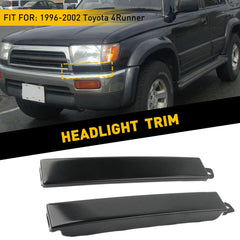 2pc Front Bumper Grille Headlight Filler Panel For 1996-2002 Toyota 4runner EOA 6B93BC-57