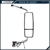 For 2002-2018 International Prostar Chrome Door Mirror Complete Passenger Side 6B93BC-57