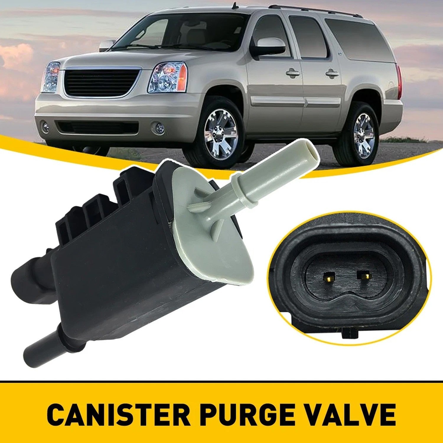 Vapor Canister Purge Valve For 2007-2013 Chevrolet Avalanche Tahoe 5.3L 6.0L 6B93BC-57