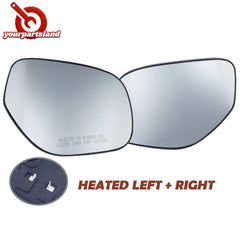 Heated Mirror Glass w/ Backing Plate for Mitsubishi Outlander 10-13 Left Right 6B93BC-57