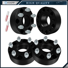 4 Pcs 2" 6x5.5 Hub Centric Wheel Spacers 14x1.5 For Chevy Silverado Sierra 1500 KOEEP
