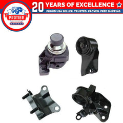 Motor & Trans Mount 4PCS Set Fit 1998-2002 Mazda 626 2.5L for Manual Trans 6B93BC-57