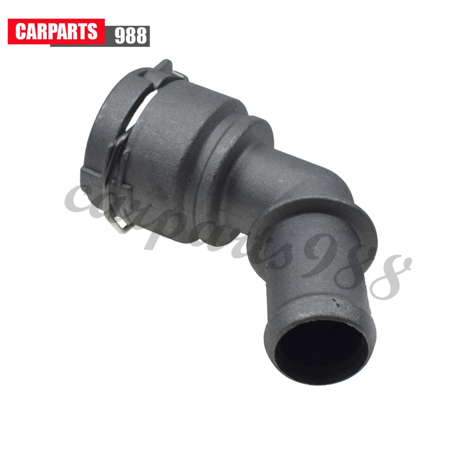 Aluminum Heater Hose Coolant Connector For VW Golf Jetta Passat TT 1J0122291D 6B93BC-57