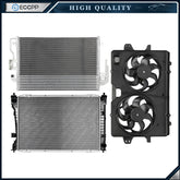 Electric Radiator Condenser Cooling Fan Kit For 2009 2010 2011 2012 Ford Escape 6B93BC-57