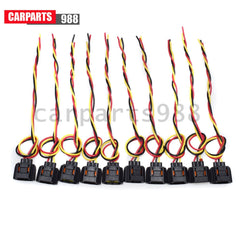 For Ford 6G Lincoln Alternator Connector Plug 3 Wire Pigtail Plug 10Pcs WPT-118 6B93BC-57