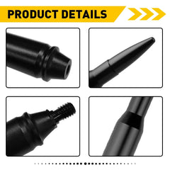 Car Short Bullet Antenna Mast Radio For Jeep Wrangler JK TJ 1997-2021 Ford F150 6B93BC-57