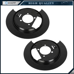 For 4WD 1998-04 Chevy S10 GMC Sonoma Rear Brake Dust Shield Set 6B93BC-57