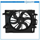 Radiator Cooling Fan Assembly For 2008 2009 2010-2016 Chrysler Town & Country 6B93BC-57