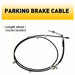 2x Rear Hand Park Brake Cable Fit 2011 2012 13-20 Jeep Grand Cherokee 52124961AH 6B93BC-57