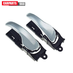 2Pcs Chrome Interior Door Handle Front Pair For 1999-03 Ford F-150 1997-99 F-250 6B93BC-57