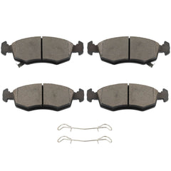 Front Ceramic Brake Pads for 2012 2013 2014 2015 2016 2017 2018 2019 Fiat 500 6B93BC-57