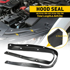 Hood Seal Gasket Rubber Replacement For 2016-2019 Honda Civic OE#74146-TBA-A01 A 6B93BC-57