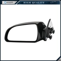 Power Mirror For 2006-2010 Hyundai Sonata Driver Side Heated Black 6B93BC-57