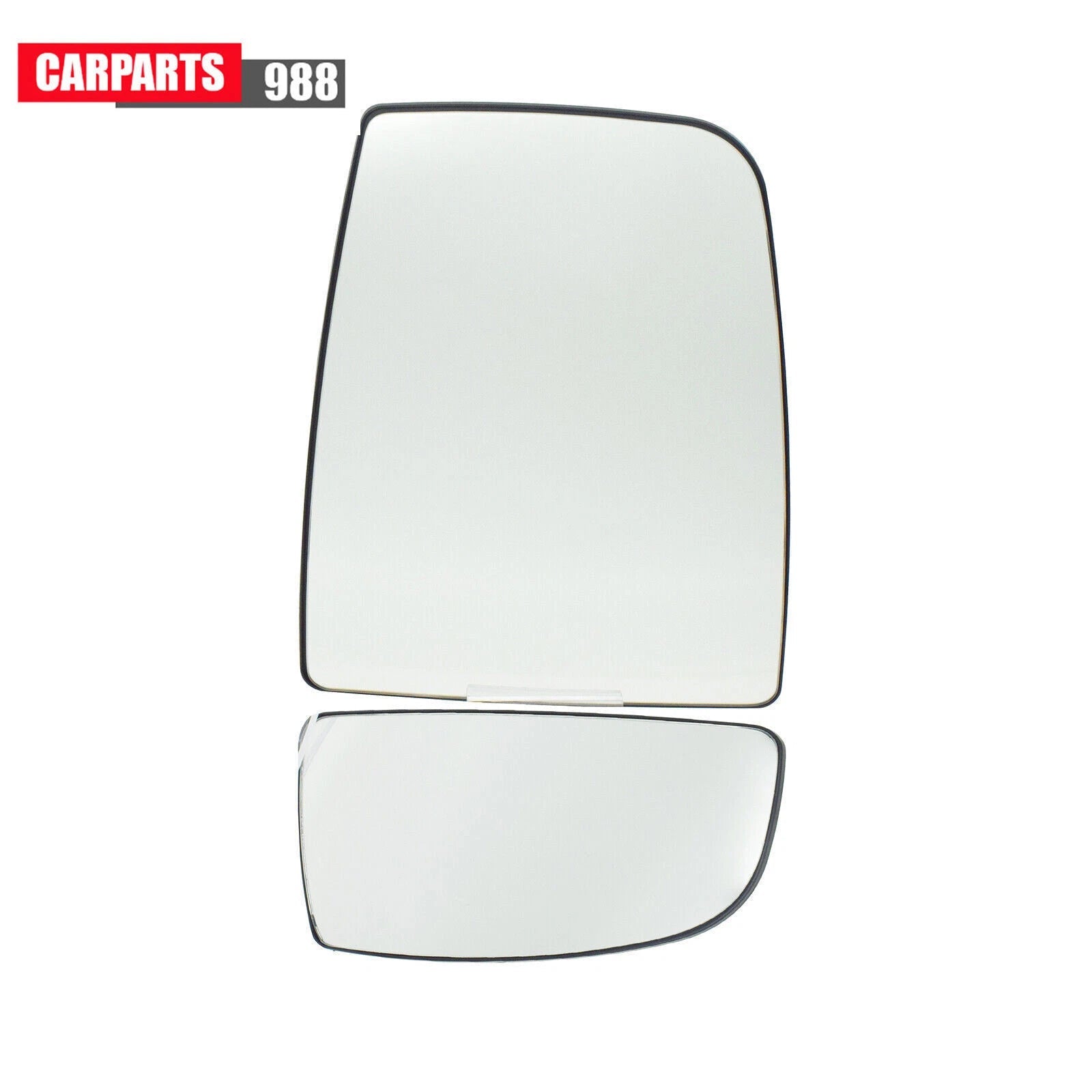 Mirror Glass Upper + Lower Right RH Side for Ford Transit Van 150 250 350 HD 6B93BC-57