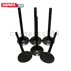 6Pcs Intake Valves For Hyundai Santa Fe Sonata Tiburon 2.5 2.7L 22211-37201 6B93BC-57