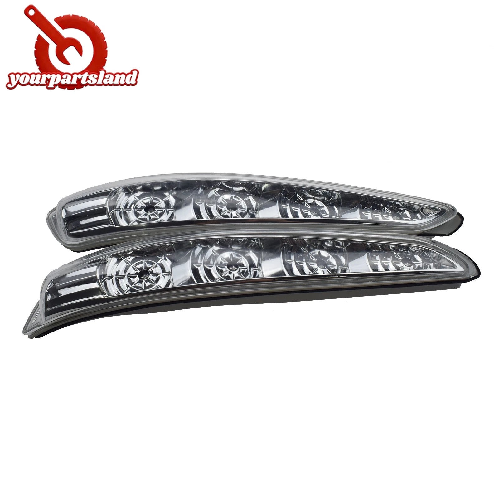 Pair Left Right Turn Signal Mirror Light For Hyundai Sonata 2010-2015 876144Q000 6B93BC-57