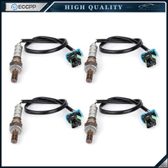 O2 Oxygen 02 Sensor for 2009-2010 Saturn Outlook 3.6L Upstream + Downstream 4pcs