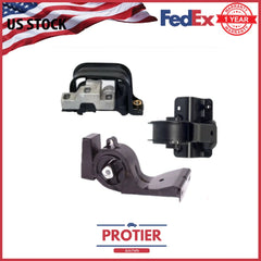 Engine Motor Mount 3PCS Set fit 1998-2000 Dodge Stratus/ Plymouth Breeze 2.0L 6B93BC-57