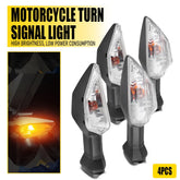 4X Motorcycle Turn Signal Blinker Light Indicator For KAWASAKI Z NINJA KLR 650 A 6B93BC-57