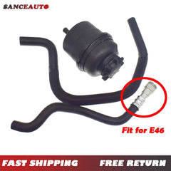 Power Steering Reservoir Hose Kit 3PCS for BMW E46 M52 M54 325i 325Ci 328i 330Ci 6B93BC-57