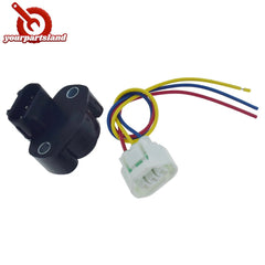 TPS Throttle Position Sensor W/ Plug For 97-01 Jeep Cherokee 2.5L 4.0L 4874371AB 6B93BC-57
