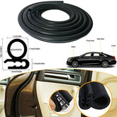 10FT U Shape Rubber Seal Car Door Edge Molding Guard Trim Protectors Strip Weath 6B93BC-57