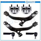 For 96-00 Plymouth Grand Voyager 6pcs Front Wheel Bearing Lower Control Arm Kit KOEEP