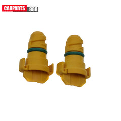 2Pcs Oil Pan Drain Plugs FT4Z-6730-A For Ford F-150 F-250 F-350 Super Duty Edge 6B93BC-57