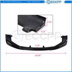 Carbon Fiber Style Front Bumper Lip Fits 2014-2016 LEXUS IS250 IS350 F-SPORT 6B93BC-57