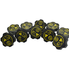 10 Pcs Radiator Coolant Recovery Reservoir Tank Cap for 2007-2020 GM 13502353 6B93BC-57