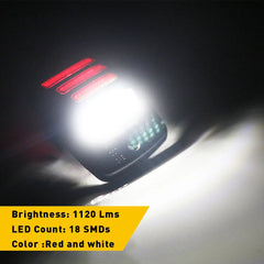 RED TUBE OLED License Light Rear Plate Bumper Lamps For Toyota tacoma 2005-2015 6B93BC-57