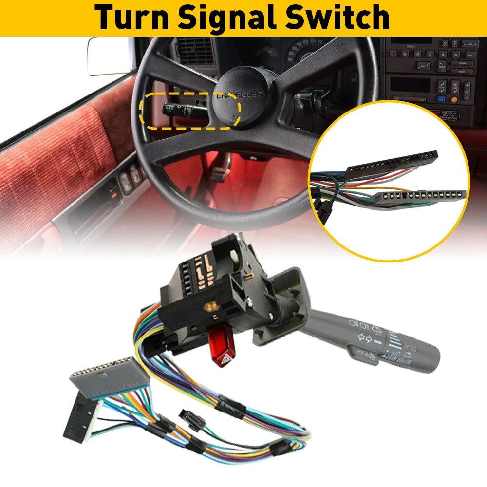 For Chevrolet C1500 K1500 5.0L 4.3L 5.7L 1995-1998 Turn Signal Switch Wiper USA 6B93BC-57