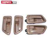 4Pcs Beige Insdie Door Handle Front Rear Left Right For 1997-2001 Toyota Camry 6B93BC-57