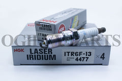 NGK ITR6F13 4477 Laser Iridium (4) Spark Plug For Ford Mondeo Mazda CX-9