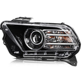 For Ford Mustang 2013 2014 Headlight Assembly Black Housing Front Left Side KOEEP