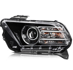 For Ford Mustang 2013 2014 Headlight Assembly Black Housing Front Left Side KOEEP