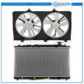 Electric Radiator Cooling Fan Kit For 2007 2008 2009 2010-2011 Toyota Camry 6B93BC-57