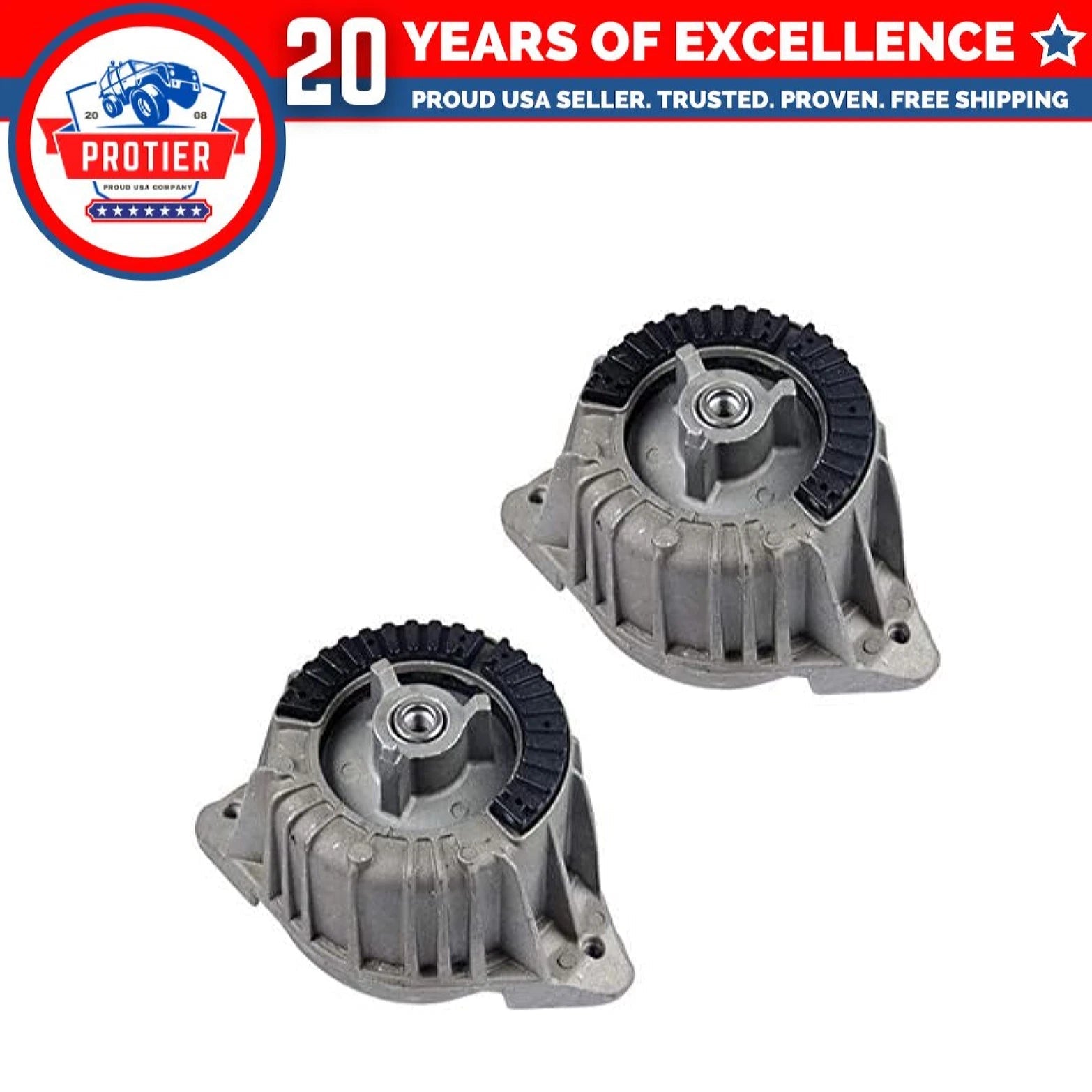 Fits 2011-2013 Mercedes-Benz E350 3.0L F/L & F/R Engine Motor Mount Set 2pc : 6B93BC-57